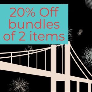 20% off bundles of two items